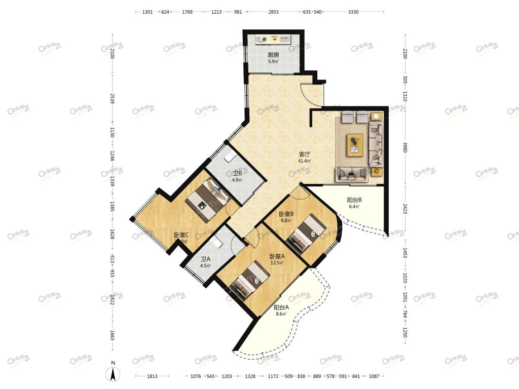 整租·金德景园