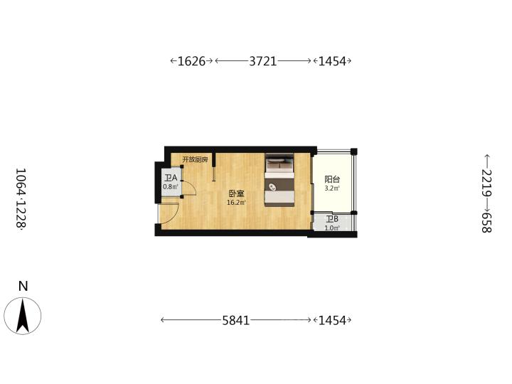 整租·盈彩美居