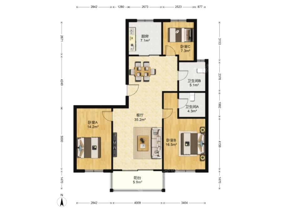 整租·海尔东城国际(南区)