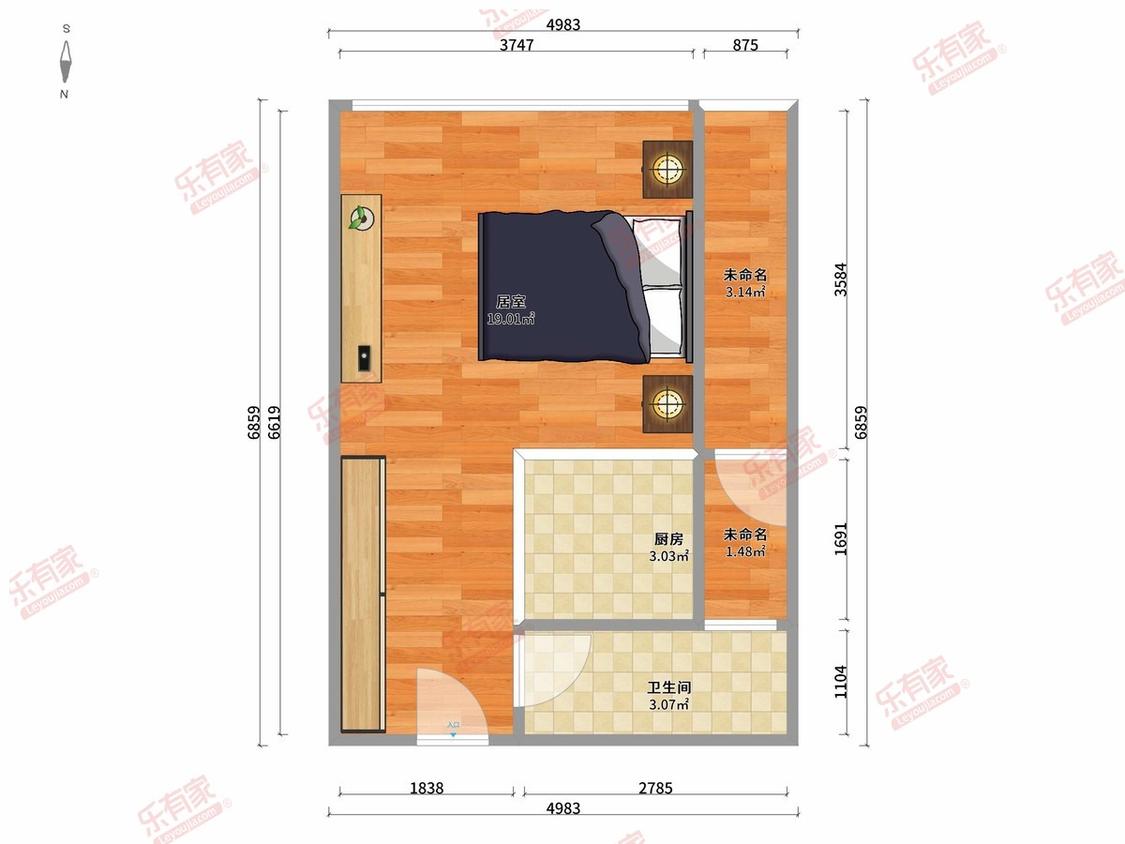 整租·一克拉公寓