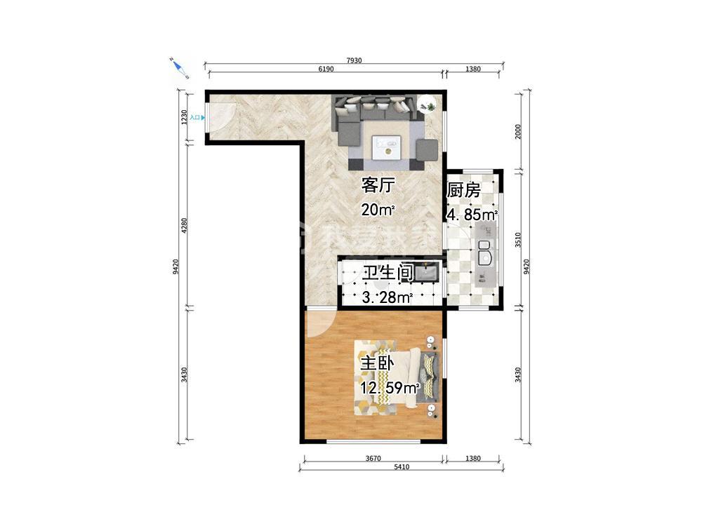 整租·中山门北里