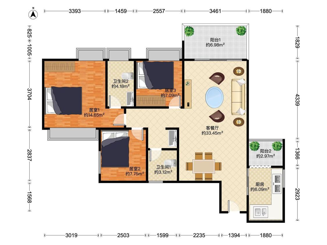 整租·悦峰华府