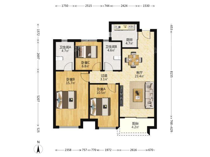 整租·保利天悦(四期)