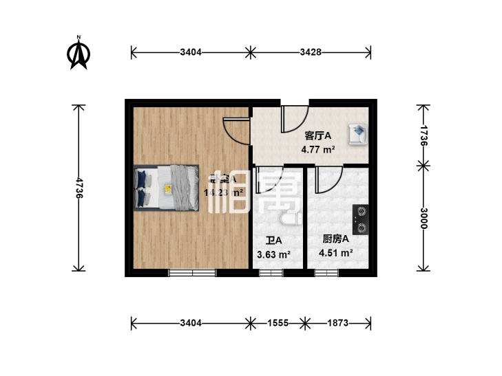 整租·白广路东里(小区)