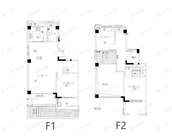 中发首府4室2厅2卫户型图