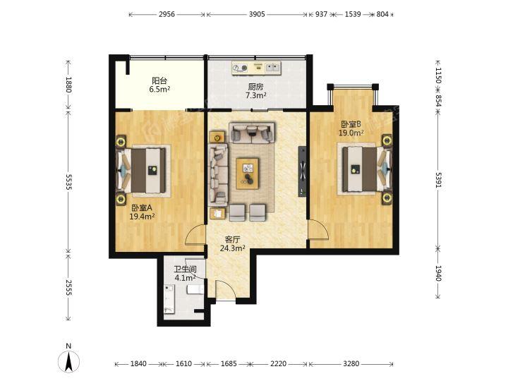 整租·紫郡长安