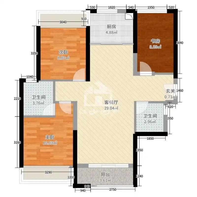 整租·世茂茂御府