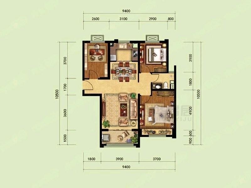 整租·嘉和冠山海