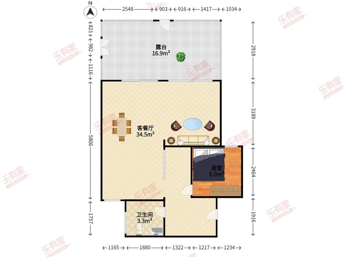 整租·长福花园
