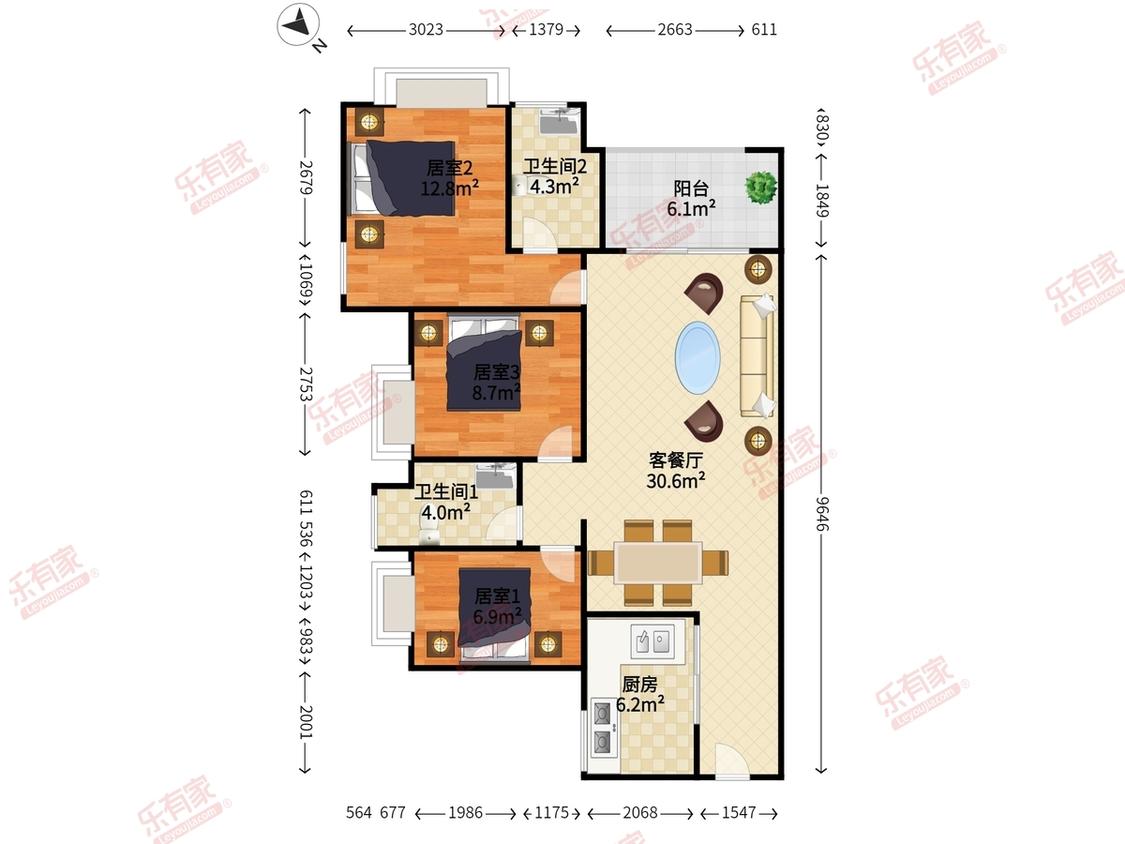 整租·万科中央公园