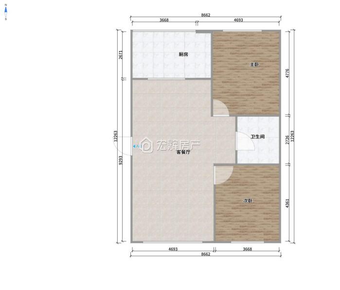 整租·雁滩科教城(二期)