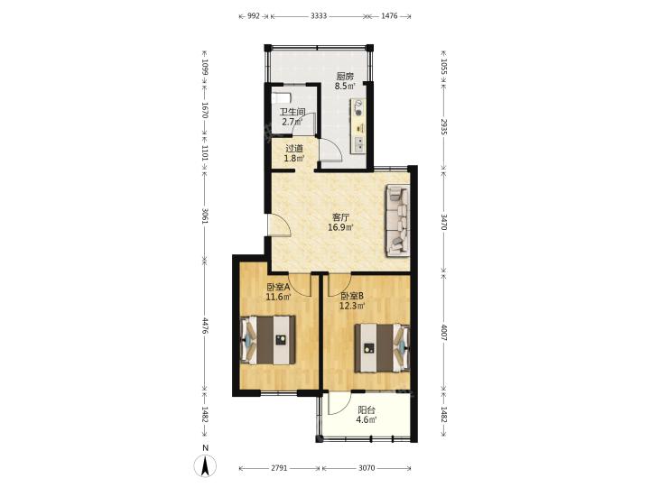 整租·绿云小区(平湖里)