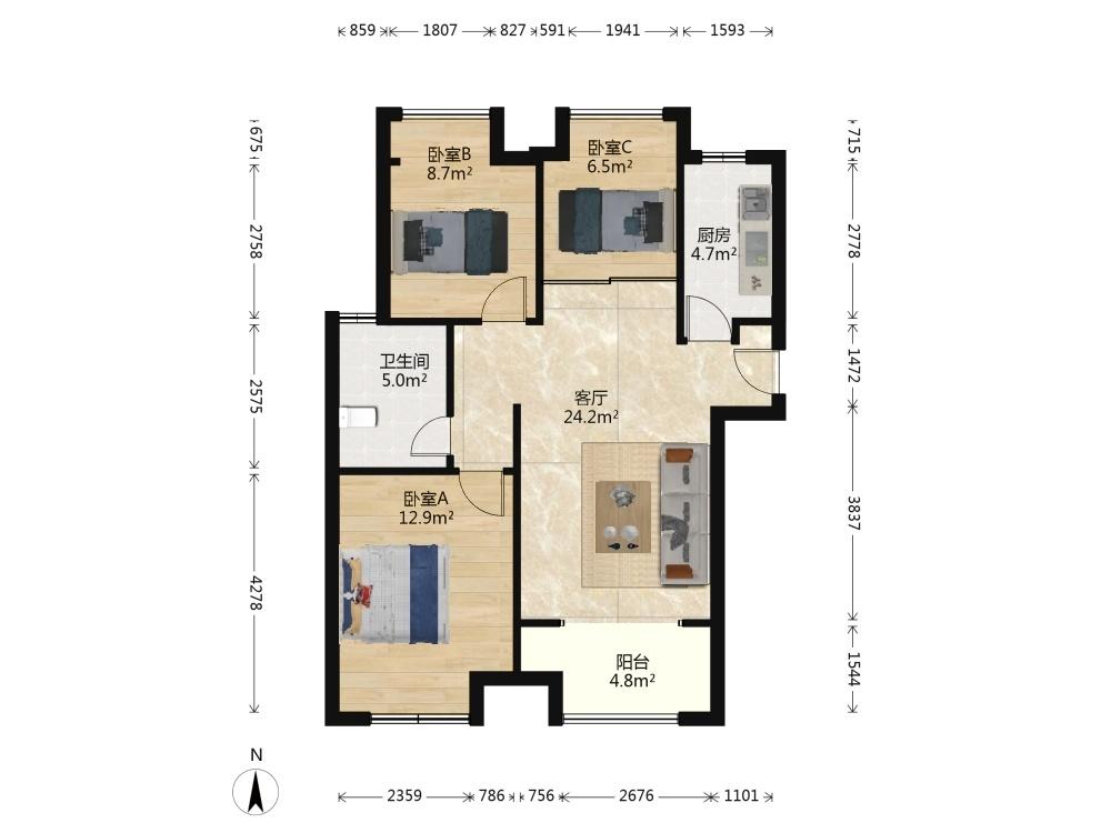 合租·金川雅苑