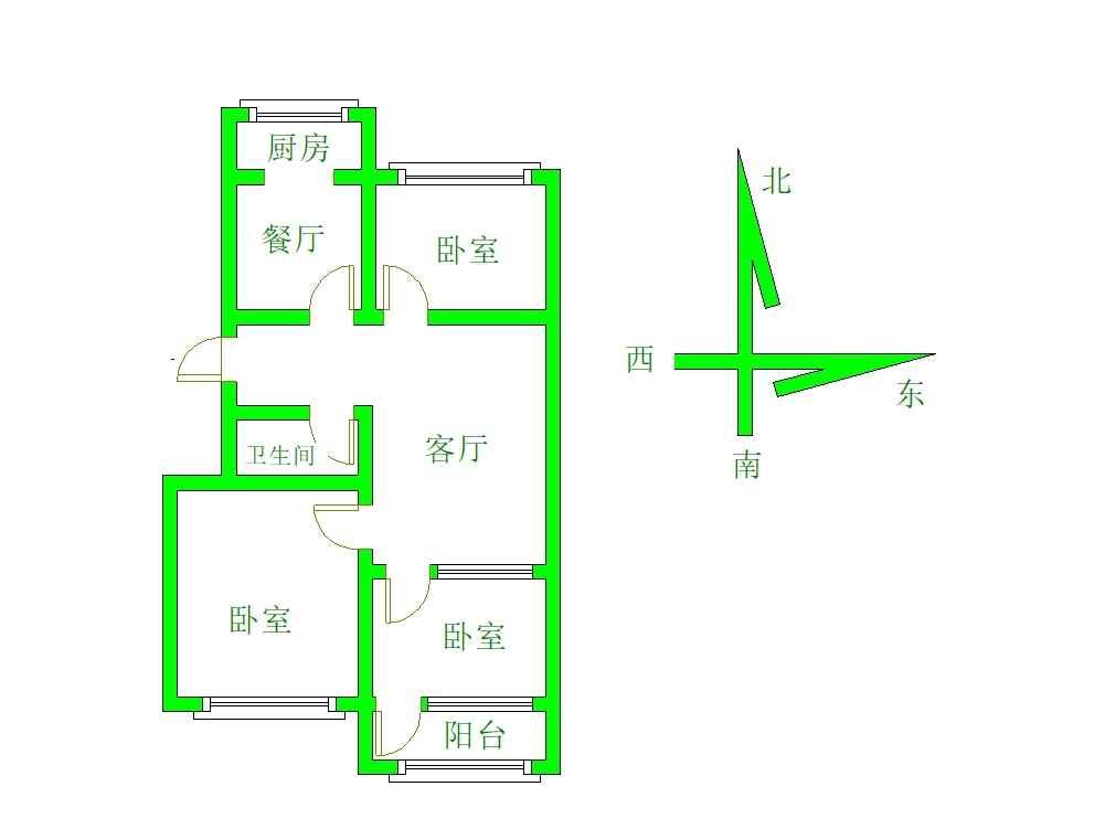 整租·丛台区武装部家属院