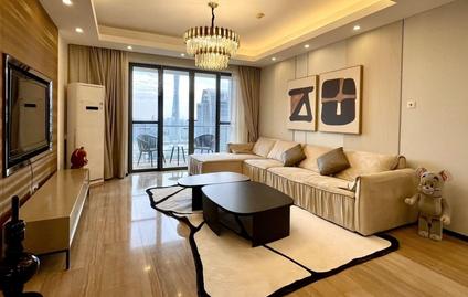 嘉定嘉定新城整租 左岸香堤2室2厅/70平/高楼层