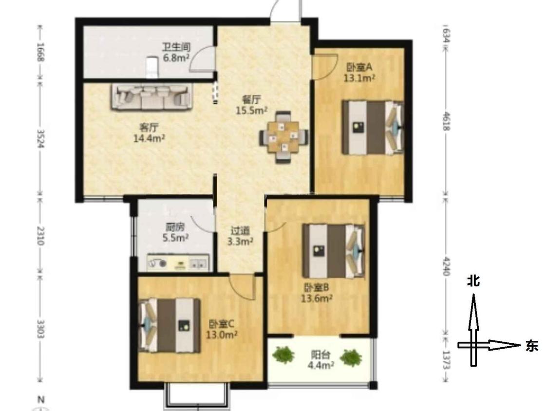 整租·仁达嘉苑一期二期