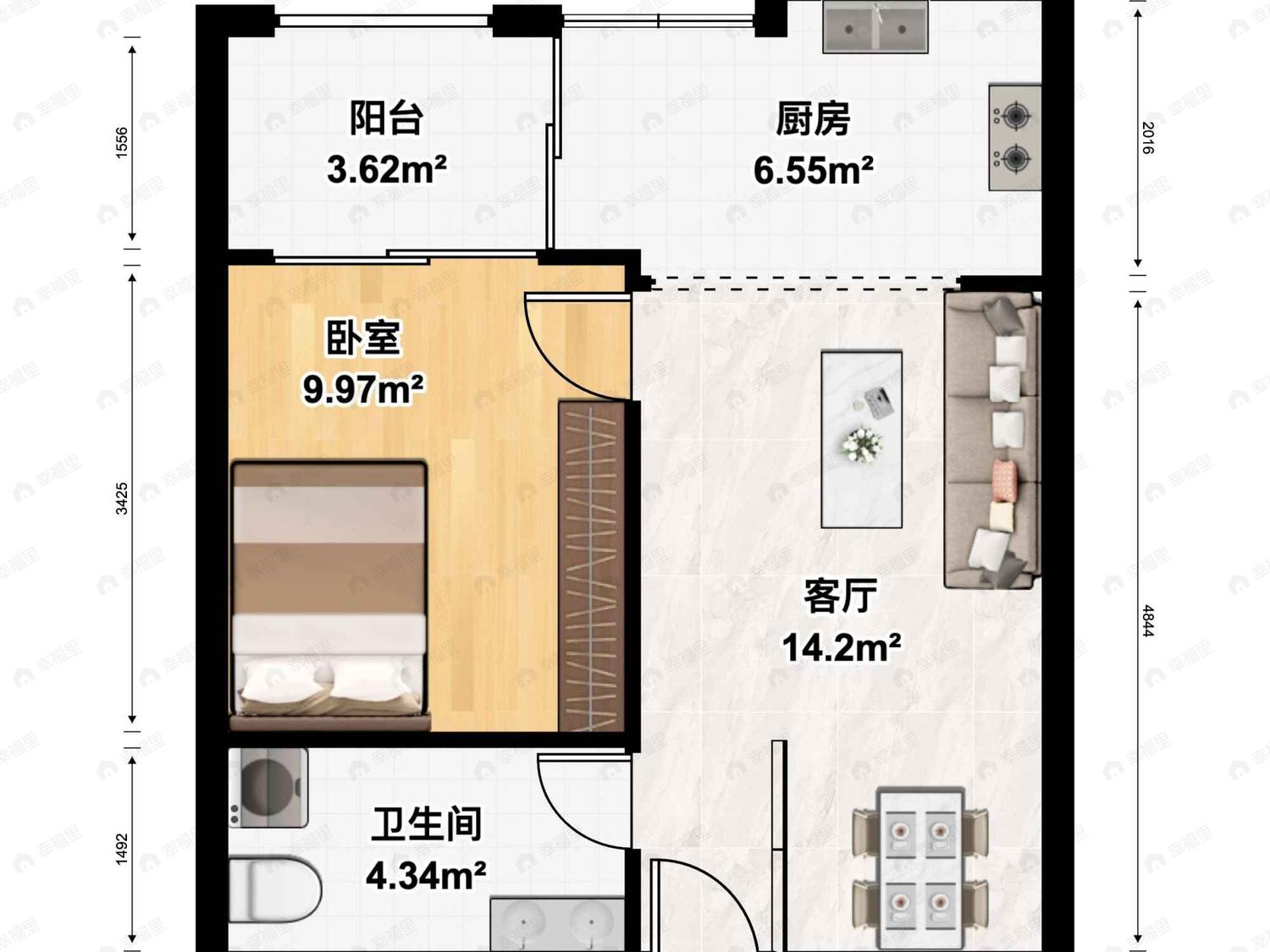整租·闽江世纪城A区