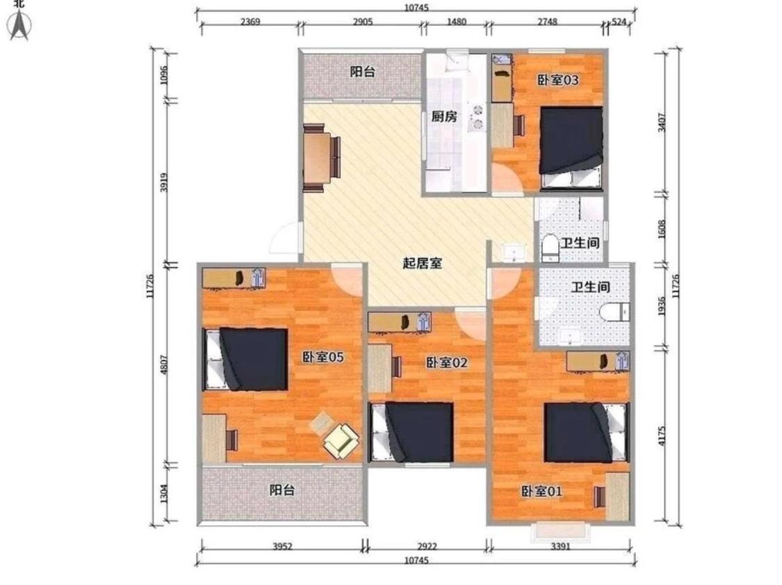 合租·鹤坡路84弄小区
