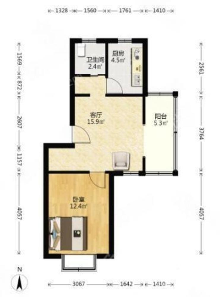 整租·金海华城华美新苑